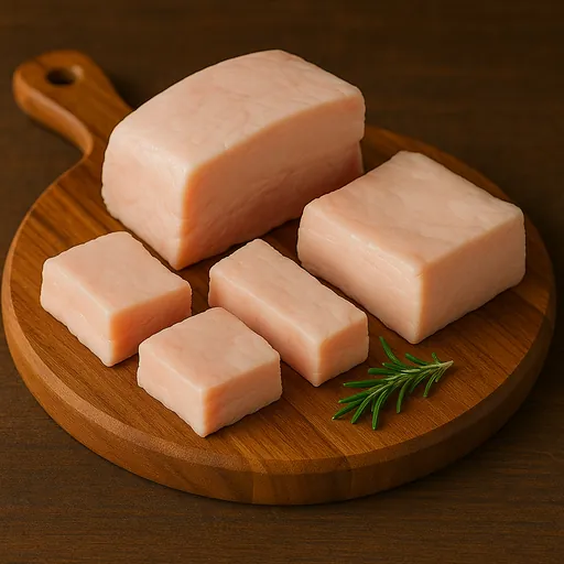 Pig fat, free of lean meat,
